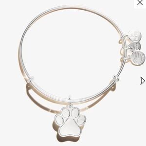 Alex and Ani Paw Print Bangle Bracelet